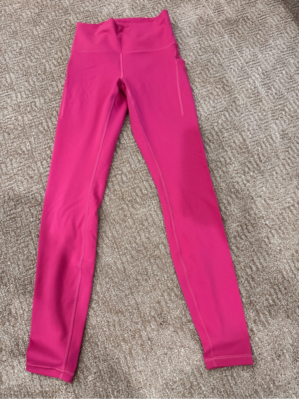 lululemon athletica Hot Pink High-Rise Leggings